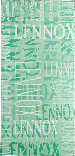 Vista 36 de Let's Make Memories - Toalla de playa personalizada - Toalla de piscina personalizada - Mezcla de algodón/poliéster - Tamaño estándar - Rayas verdes