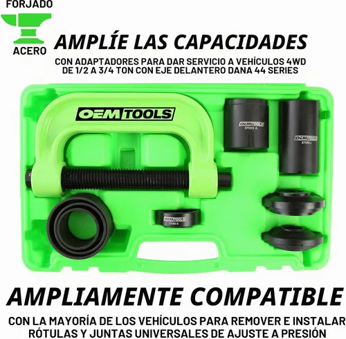 Vista 4 de OEMTOOLS 37089 Kit de prensa de rótula, herramienta de extracción de juntas