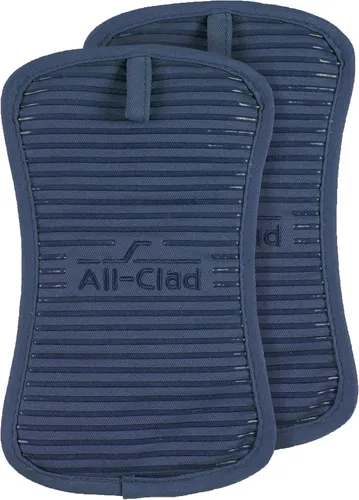 Vista 3 de All-Clad Agarradera Premium para Ollas, Paquete de 2, Índigo