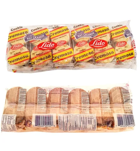 Lido Cremosa Cookies11oz - Galletas (paquete de 6)