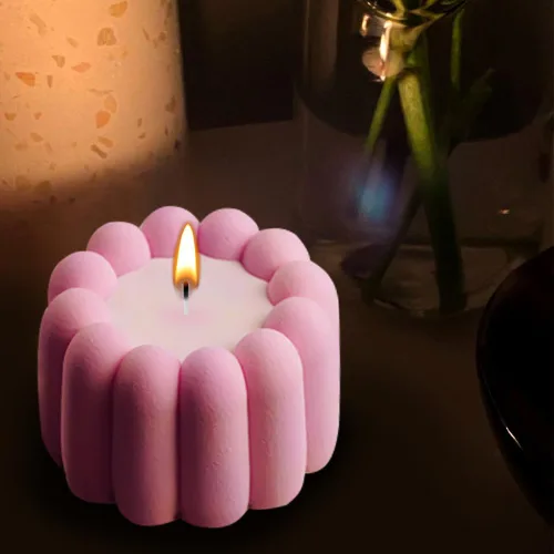 Vista 8 de 4 moldes de silicona antiadherentes para suministros de hornear, molde cuadrado de estrella, corazón, flor, pastel, moldes de silicona para pudín