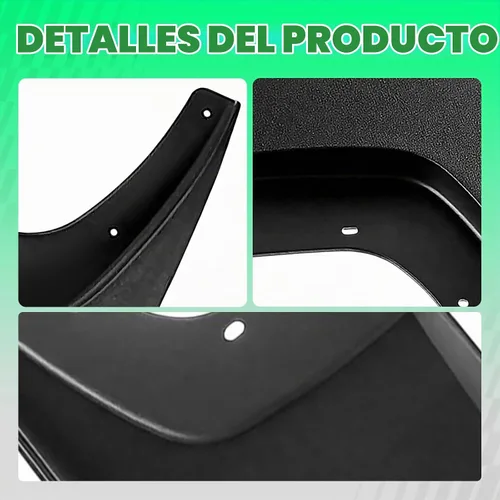 Vista 8 de YHTAUTO Protectores contra salpicaduras de barro para GMC Sierra