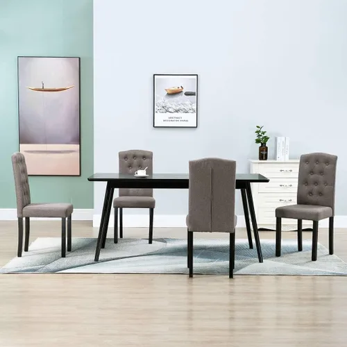 Vista 9 de Sillas de comedor, silla de comedor moderna, silla de comedor con respaldo adecuada para cenas diarias o eventos especiales como reuniones, bodas