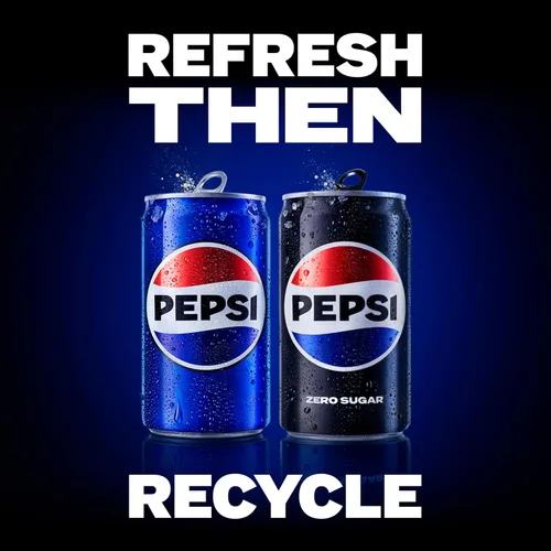 Vista 6 de Diet Pepsi Soda, mini latas de 7.5 onzas, paquete de 10