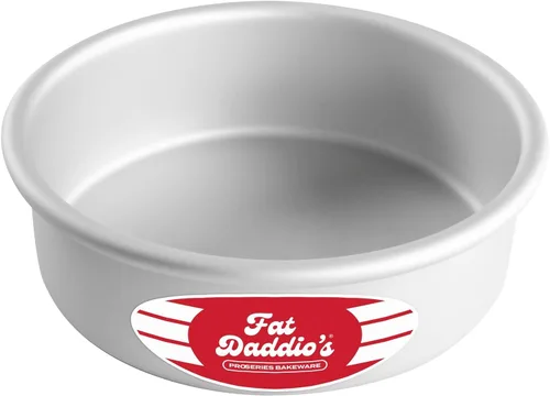 Vista 20 de Fat Daddio's Juego de moldes para pasteles redondos uniformes de aluminio anodizado de 4 niveles, profundidad de 3 pulgadas