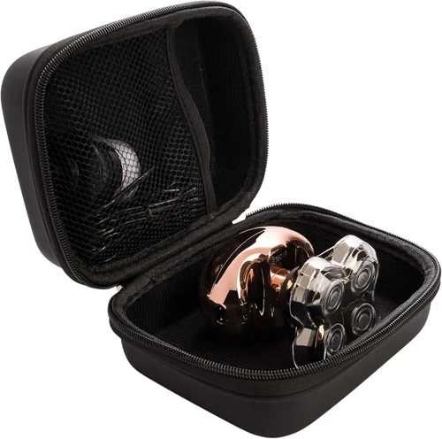 Vista 3 de Skull Shaver Butterfly Kiss - Estuche de viaje (negro)