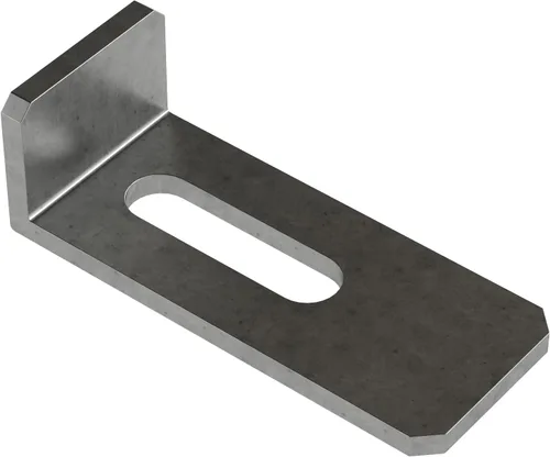 Vista 4 de Dowell 6011-10 - Clips para fregadero de baño, soportes para lavabo, 4 clips, tornillos y anclajes