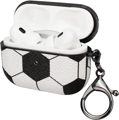 Vista 8 de Funda para AirPods Pro 2, funda protectora completa y duradera para carga de Apple AirPods Pro 2, funda con llavero