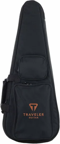 Vista 4 de Guitarra Traveler Guitar Eléctrica de 6 Cuerdas EG-1 Custom (Negro Brillante), Derecha, (EG1C BKG)