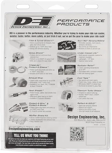 Vista 3 de Dei 010402 versa-shield Starter calor escudo Wrap, 7 x 24-Inch