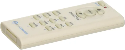Vista 4 de ACR-01W - Control remoto universal para aire acondicionado de ventana, color blanco