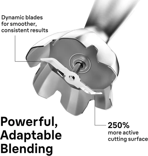 Vista 4 de Braun MultiQuick 7 3-in-1 Immersion Blender with Food Processor – Powerful Handheld Electric Stick Blender - Emulsifier for Chopping, Beating &