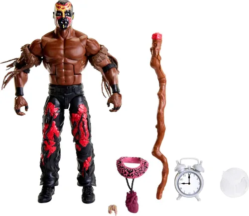 Mattel WWE Boogeyman Elite Collection Figura de acción, articulación de lujo y detalles realistas con accesorios icónicos, 6 pulgadas
