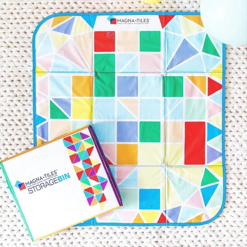Vista 4 de MAGNA-TILES Storage Bin & Interactive Play-Mat, The ORIGINAL Magnetic Building