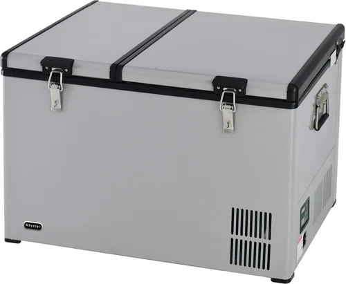 Vista 12 de Nevera portátil Whynter de 45 cuartos de galón modelo FM-45G con fuente CA de 110 voltios y CC de 12 voltios para automóvil, casa rodante, hogar