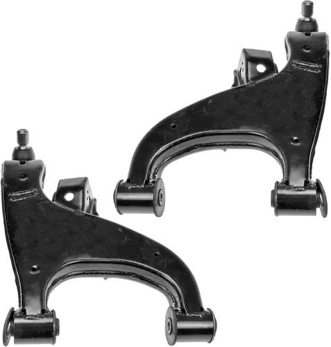 Vista 17 de Detroit Axle - 2 brazos de control inferiores delanteros para Jeep Grand Cherokee Commander 05-10 2005 2006 2007 2008 2009 2010 Conjunto de brazos