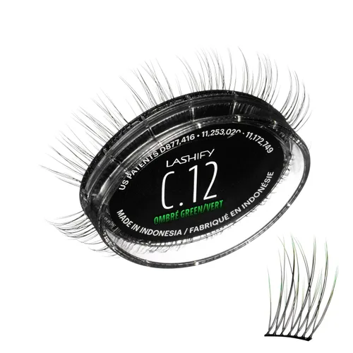 Vista 34 de Lashify Rizo de 0.472 in Gossamer extensiones de pestañas de repuesto, color ceniza, pestañas postizas para un aspecto natural