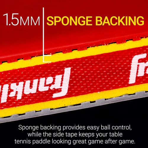 Vista 6 de Franklin Sports Paletas de tenis de mesa - Pala de goma - Pala de ping pong