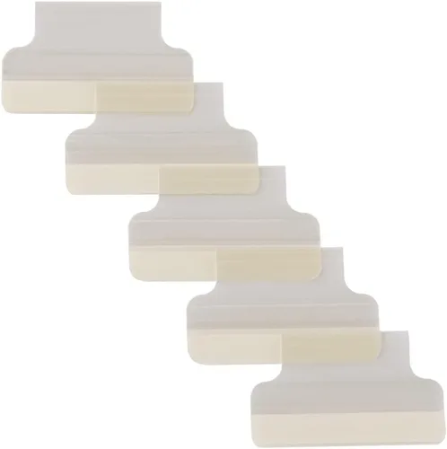 Vista 2 de Avery Pestañas autoadhesivas insertables con insertos imprimibles, 1 pulgada, adhesivo permanente, transparente, paquete de 25 pestañas de índice