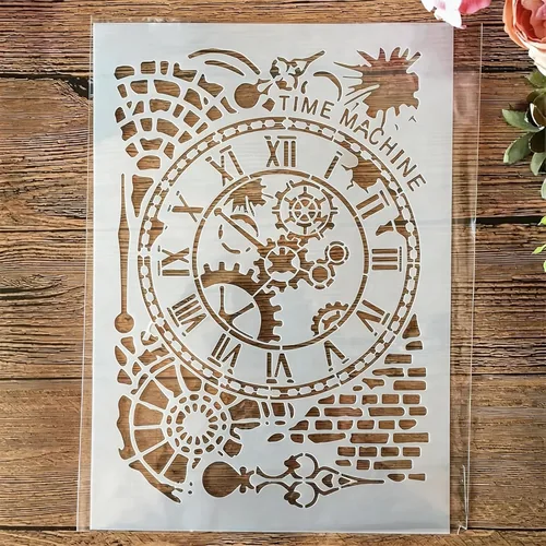 Vista 15 de TIAMECH Plantilla de alas reutilizables A4 para pintar, par de plantillas de capas de corazón de ala de ángel, arte de pared, muebles de madera