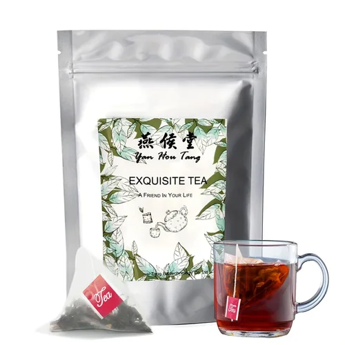 EILIN YHT - Bolsas de té de flores de hibisco Jamaica, té de rosas de hierbas, 50 unidades x 0.11 oz