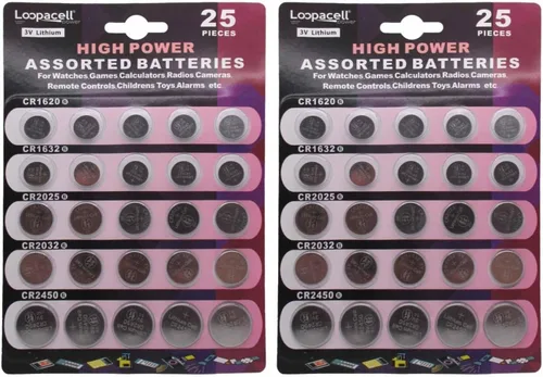 Vista 2 de Loopacell Batería de litio 1/3N CR1/3N 3V para luces montadas en armas, herramientas tácticas, 5 unidades (paquete de 2)