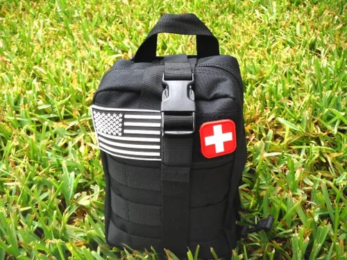 Galaxy - 251 kits de primeros auxilios para supervivencia, emergencia, trauma, militar, táctico, médico, caza, camping, senderismo, pesca, bolsa