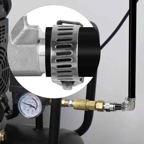 Vista 7 de TAISHER 1 PIEZA Accesorio de Manguera Codo de Acero Inoxidable 304 de 90 Grados - Púa de 1" x Púa de 1" para Combustible/Aire/Líquido/Gas con 2