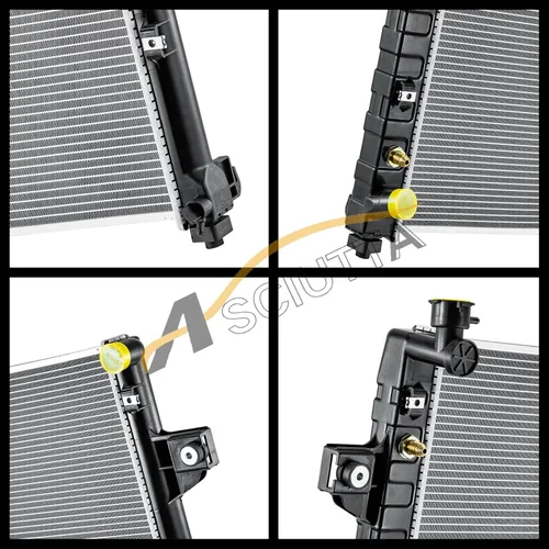Vista 5 de Radiador de núcleo de aluminio para 1999 00 01 02 03 2004 Jeep Grand Cherokee Laredo Limited Sport 4.0L