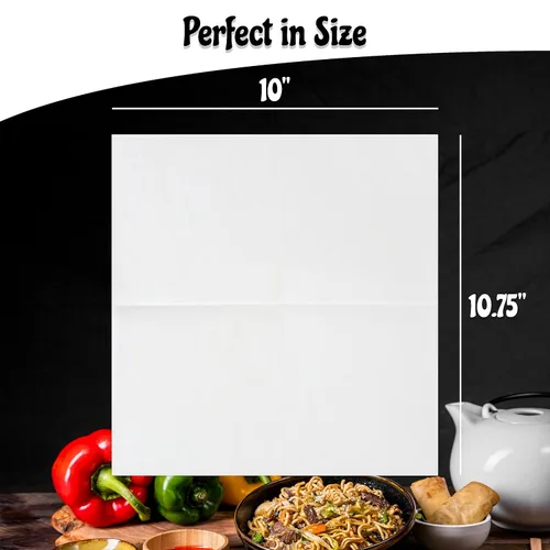 Vista 7 de Perfect Stix Gordon choice DeliWaxPaper10-500 Deli - Papel encerado para delicatessen, 10 x 10.75 pulgadas, liso (paquete de 500)