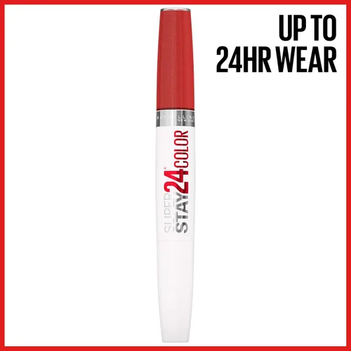 Vista 3 de MAYBELLINE Super Stay 24 - Lápiz labial líquido de 2 pasos y bálsamo labial, 920 Bronzed Dream, 1 unidad 920 SUEÑO BRONZADO