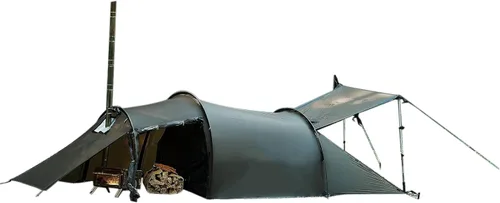 Vista 10 de Dandelion Shell 4 Season Hot Tent with Stove Jack for 1–6 Person