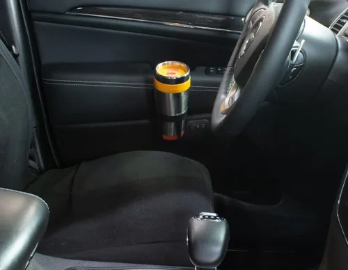 Vista 6 de Custom Accessories 92200 - Portavasos grandes de plástico, color negro, paquete de 2