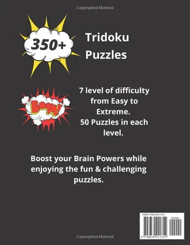 Vista 2 de 350+ Tridoku Puzzles Triangular Sudoku Puzzles (easy to hard) (Fun Sudoku Variants)