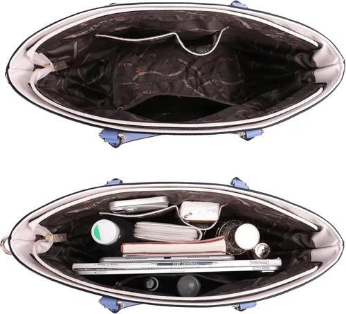 Vista 6 de Montana West Monederos y bolsos para mujer, juego de 3 piezas de bolso y cartera