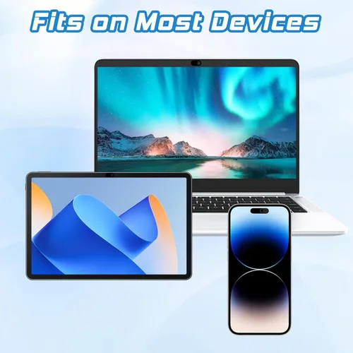 Vista 7 de 30 fundas para cámara web, cubierta de privacidad para cámara, cubierta deslizante para cámara de teléfono, portátil, cámaras de computadora