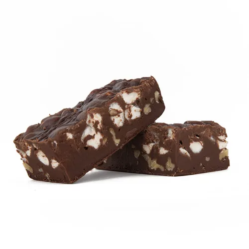 Uncle Butch's Fudge - Camino rocoso cremoso y suave - Delicioso y decadente dulce de azúcar hecho a mano (16oz)
