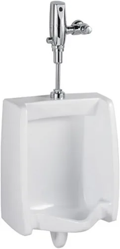 American Standard 6590.525.020 Washbrook 0.125 GPF Urinal con válvula de descarga electrónica, color blanco