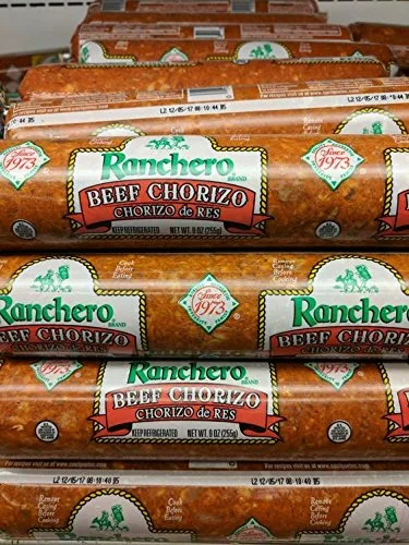 Ranchero Beef Chorizo 9 Oz (8 Pack)