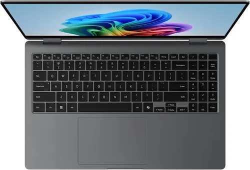 Vista 10 de Samsung PC Galaxy Book5 360 Copilot+ de 15.6 pulgadas, portátil empresarial AI, Windows 11 Pro, procesador Intel Core Ultra 5 226V, pantalla táctil