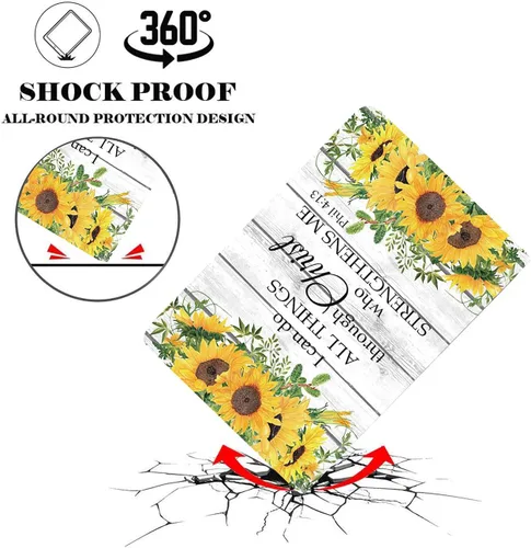 Vista 19 de Funda para iPad 10.2 de 8ª generación 2020 / 7ª generación 2019 / iPad Air de 10.5 pulgadas 2019 / iPad Pro 10.5, funda protectora duradera a prueba