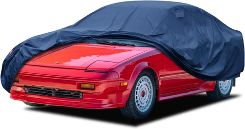 Vista 40 de Kaugung Funda impermeable pesada para automóvil, ajuste personalizado para Ford Mustang GT/Shelby/Cobra/Bullitt (1970-2025), cubierta exterior