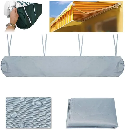 Vista 7 de Toldo para patio, cubierta protectora impermeable para invierno, para jardín, exterior, patio, toldo con protección solar, a prueba de polvo, A
