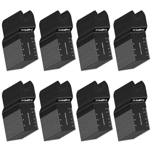Vista 11 de TrivdPro 100 Piezas Hojas de Herramienta Oscilante Profesionales Universales Hojas de Sierra Oscilante Madera Hojas de Multiherramienta Compatibles