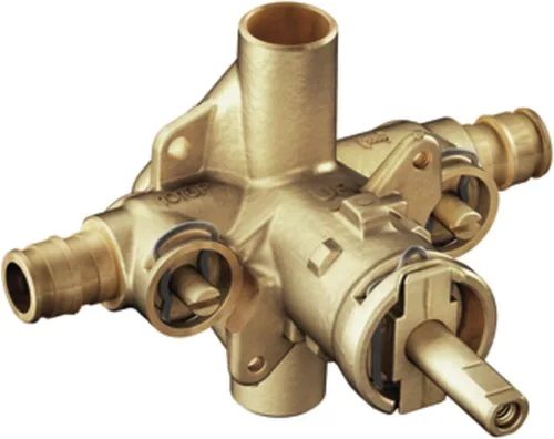 Moen 8375HD Comercial 1/2" Posi-Temp(R) latón áspero en la válvula incluye topes