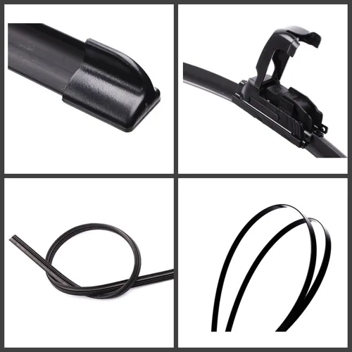 Vista 5 de Compatible con Alfa Romeo 156 1997 1998 1999 2000 2001 2002 2003 2004 2005 2006 2007 Escobillas de limpiaparabrisas delantero, accesorios
