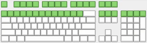 Vista 3 de Mugen Assassins Creed - Teclas de juego personalizadas para interruptores Cherry MX se adapta a la mayoría de teclados mecánicos con extractor