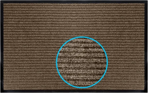 Vista 51 de LuxUrux Tapete de goma duradero para puerta, resistente, interior/exterior, fácil de limpiar, impermeable, patio, garaje, tapete comercial