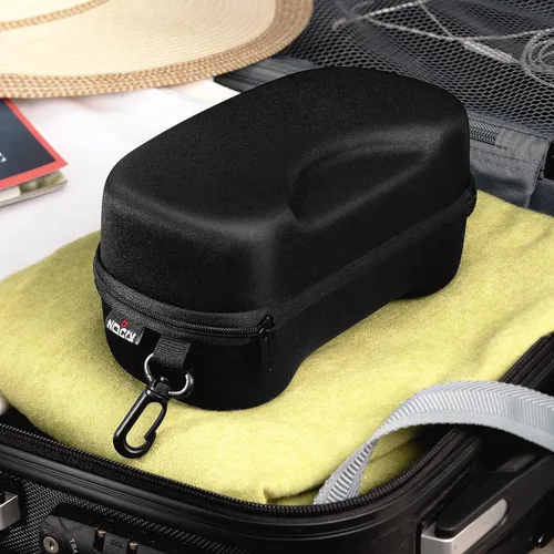 Vista 7 de NoCry Funda protectora para gafas se adapta a la mayoría de las gafas carcasa exterior semidura, resistente al agua y a prueba de golpes cremallera