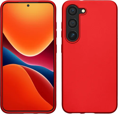 Vista 13 de kwmobile Funda compatible con Samsung Galaxy S23 - Funda protectora de silicona TPU suave y delgada - Piedra antigua